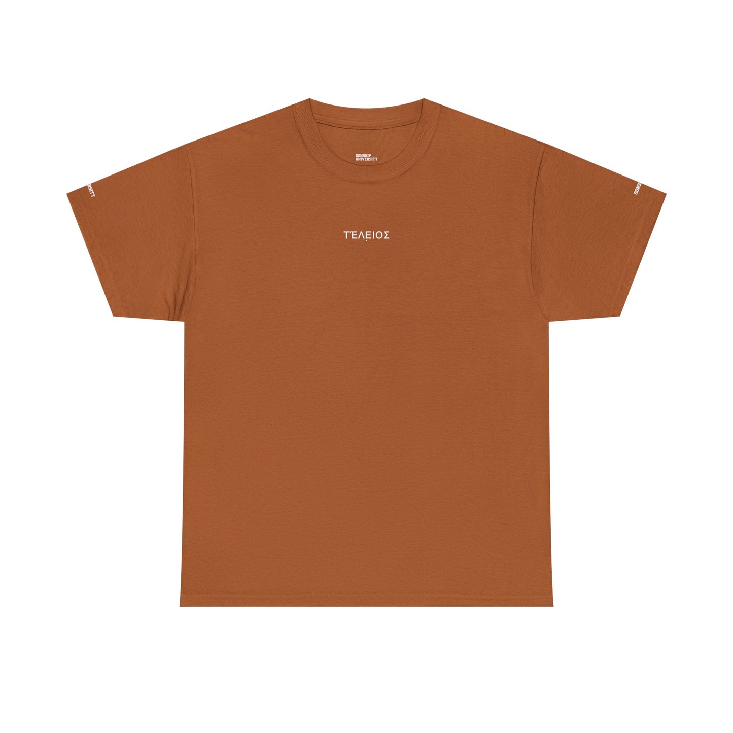 'Teleios' Unisex Minimal Graphic Tee - Christian Apparel