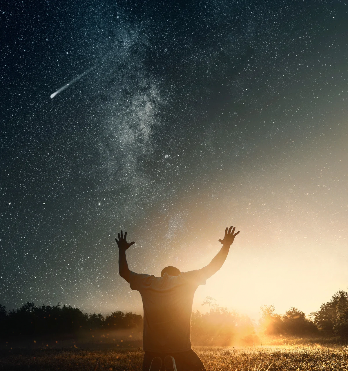 Man Praying