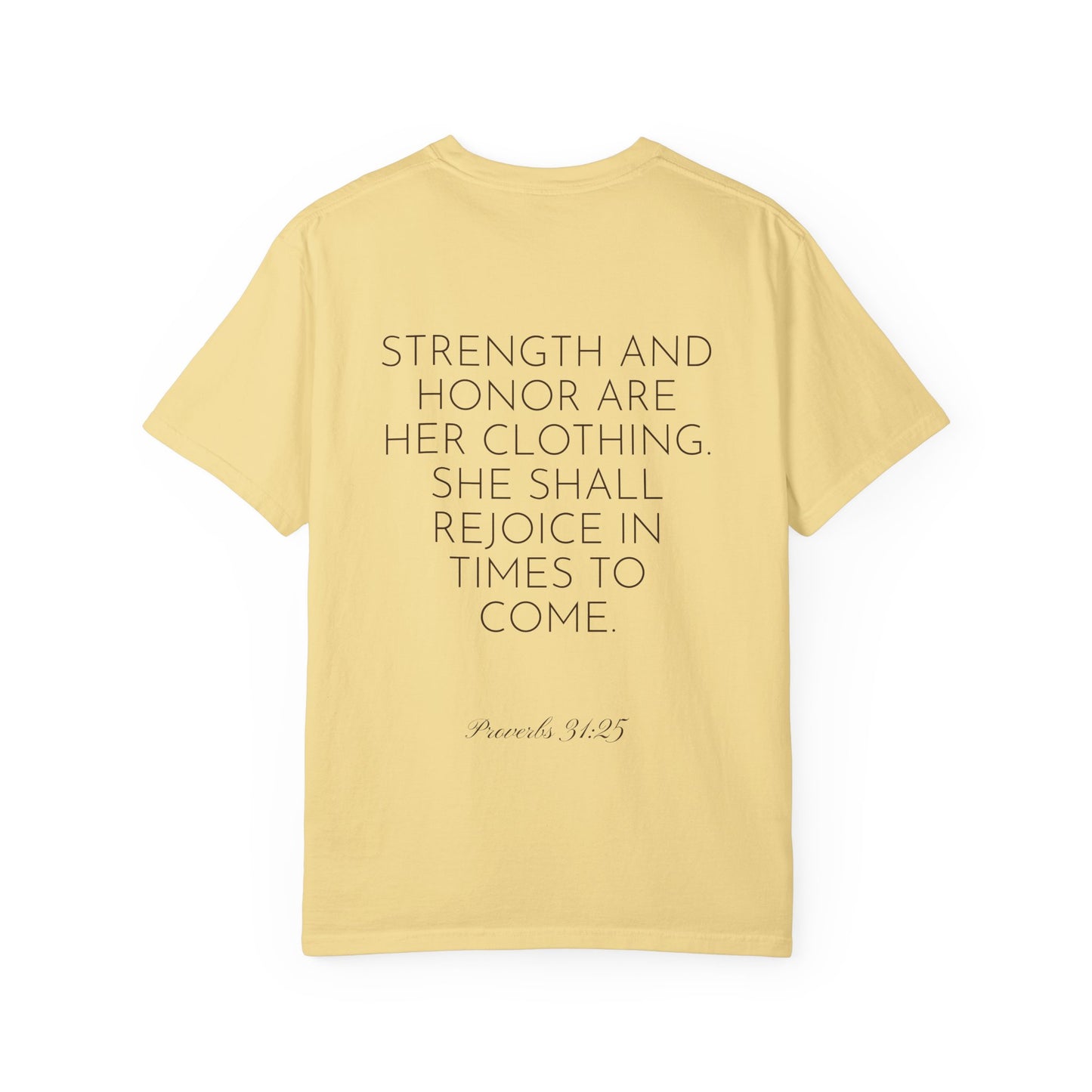 Women’s "Proverbs 31 Not Perfect" Faith Quote with Scripture Tee