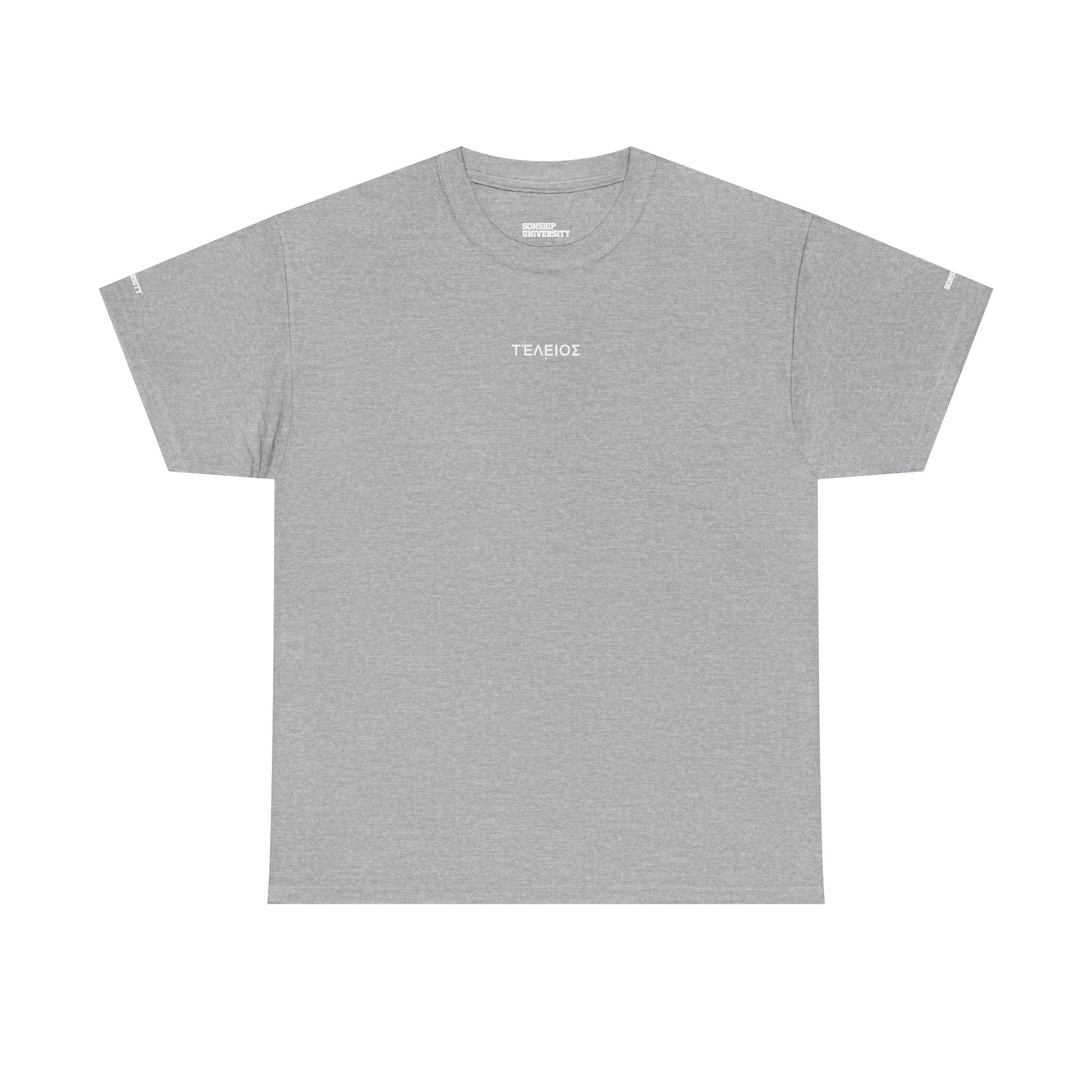 'Teleios' Unisex Minimal Graphic Tee - Christian Apparel