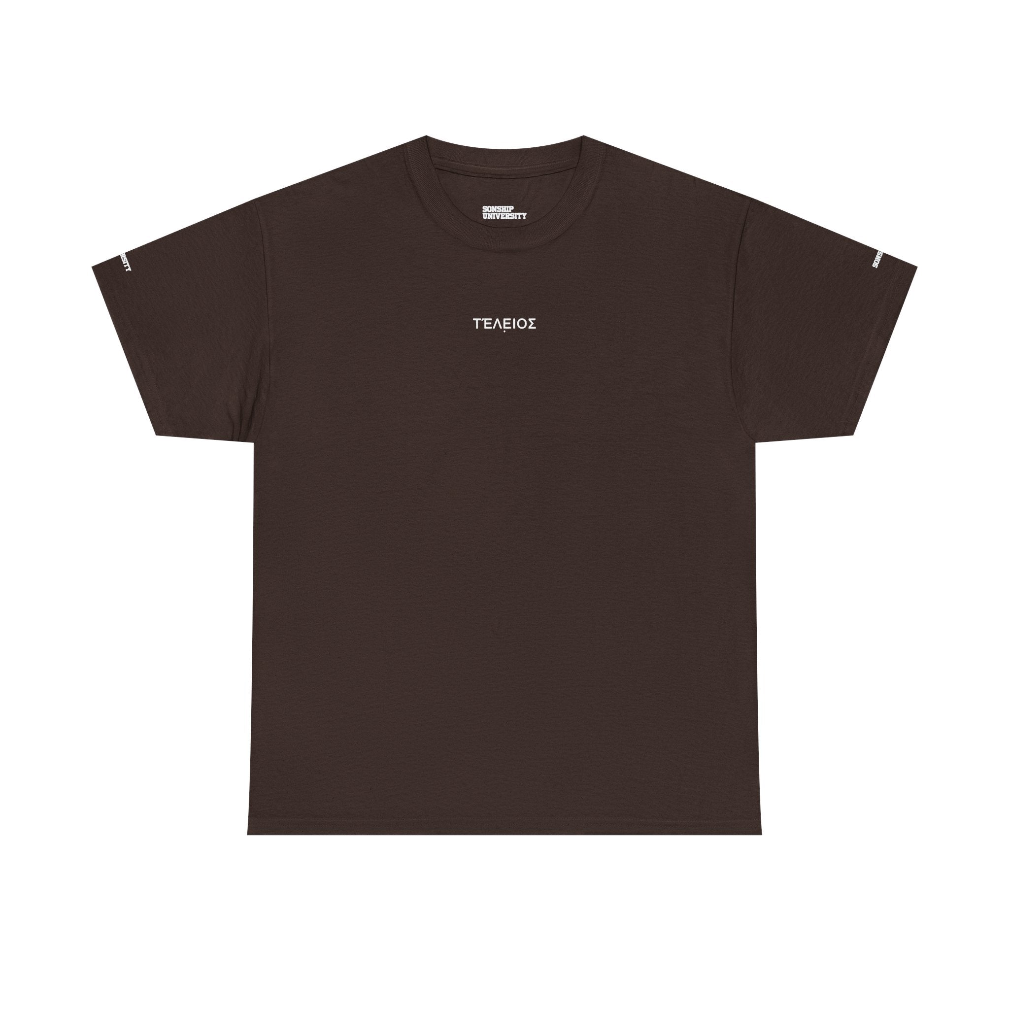 'Teleios' Unisex Minimal Graphic Tee - Christian Apparel