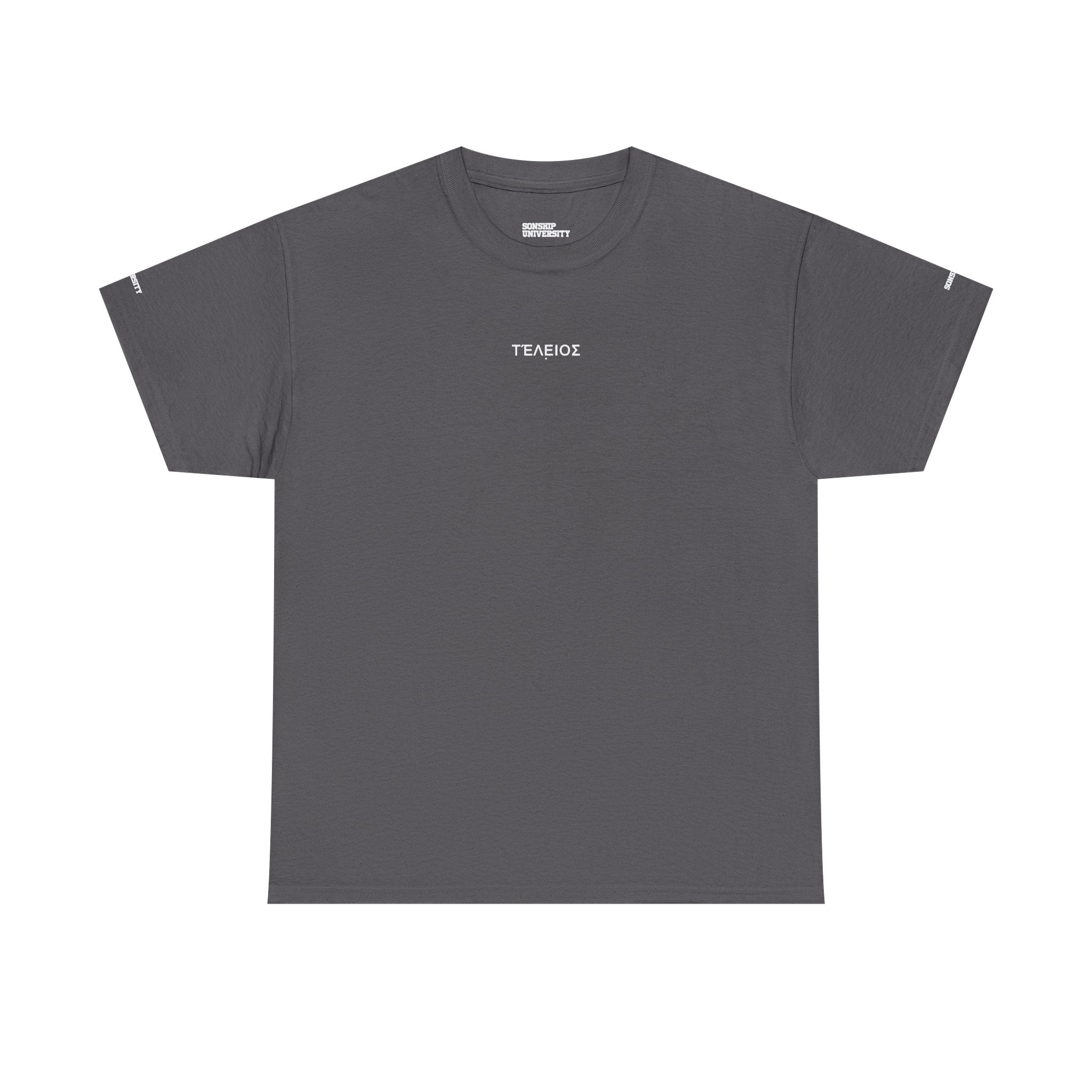 'Teleios' Unisex Minimal Graphic Tee - Christian Apparel