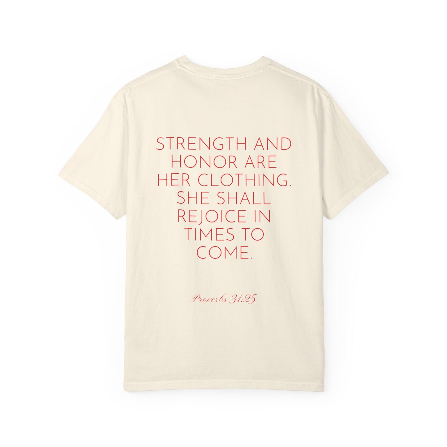 Women’s "Proverbs 31 Not Perfect" Faith Quote with Scripture Tee
