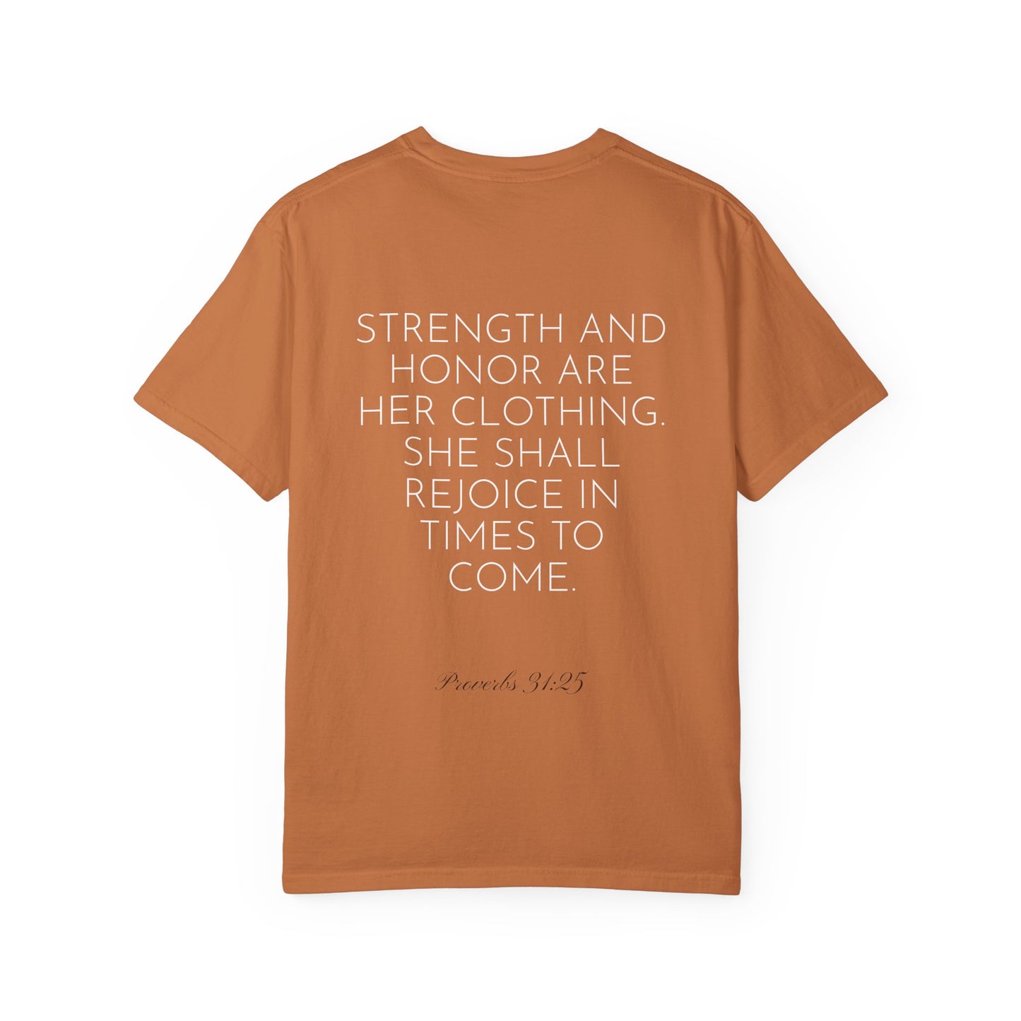 Women’s "Proverbs 31 Not Perfect" Faith Quote with Scripture Tee