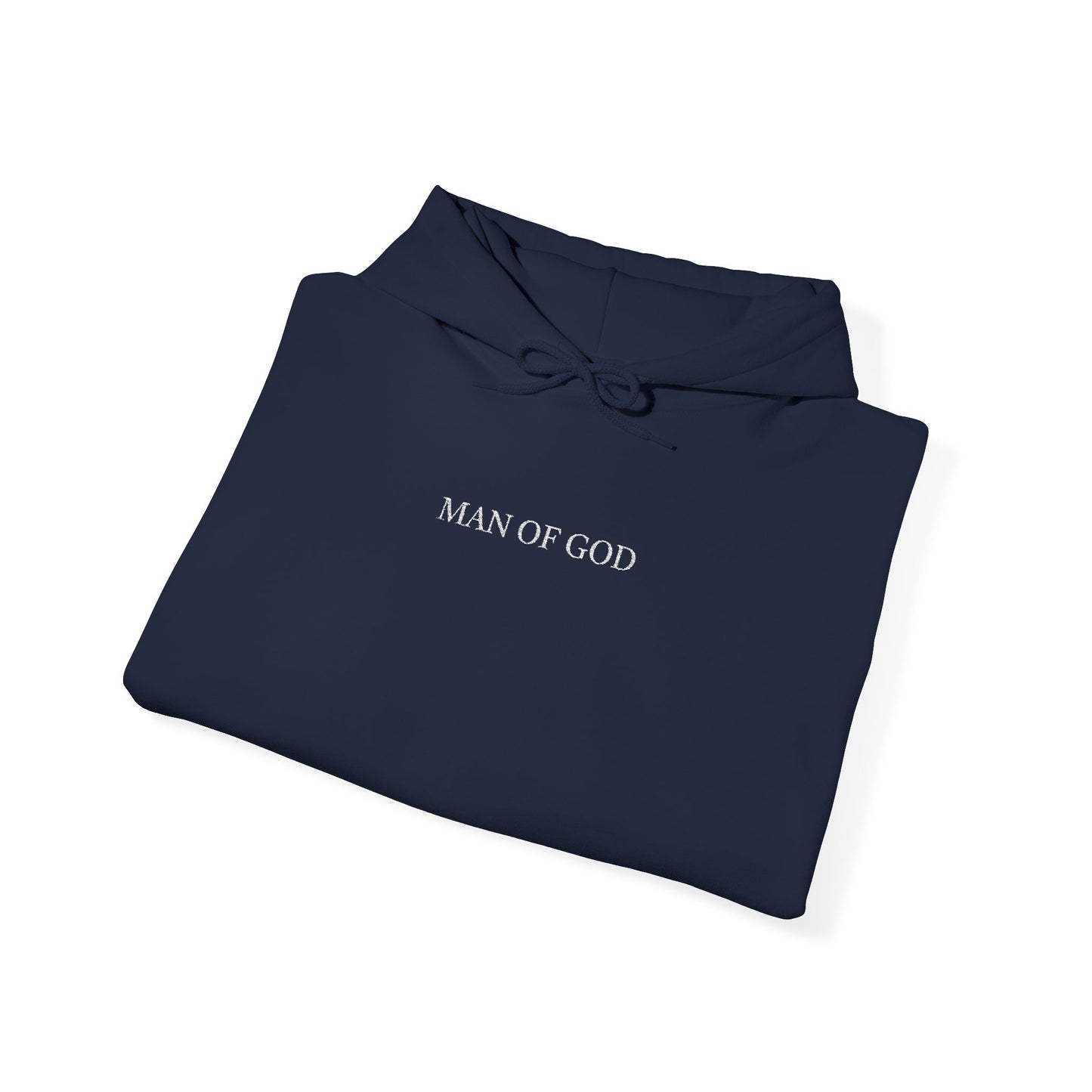 “Man of God” Premium Hoodie: Faith-Driven Men’s Sweatshirt for Strength & Purpose | Christian Streetwear for Fall & Winter | Perfect Gift for Bold Believers
