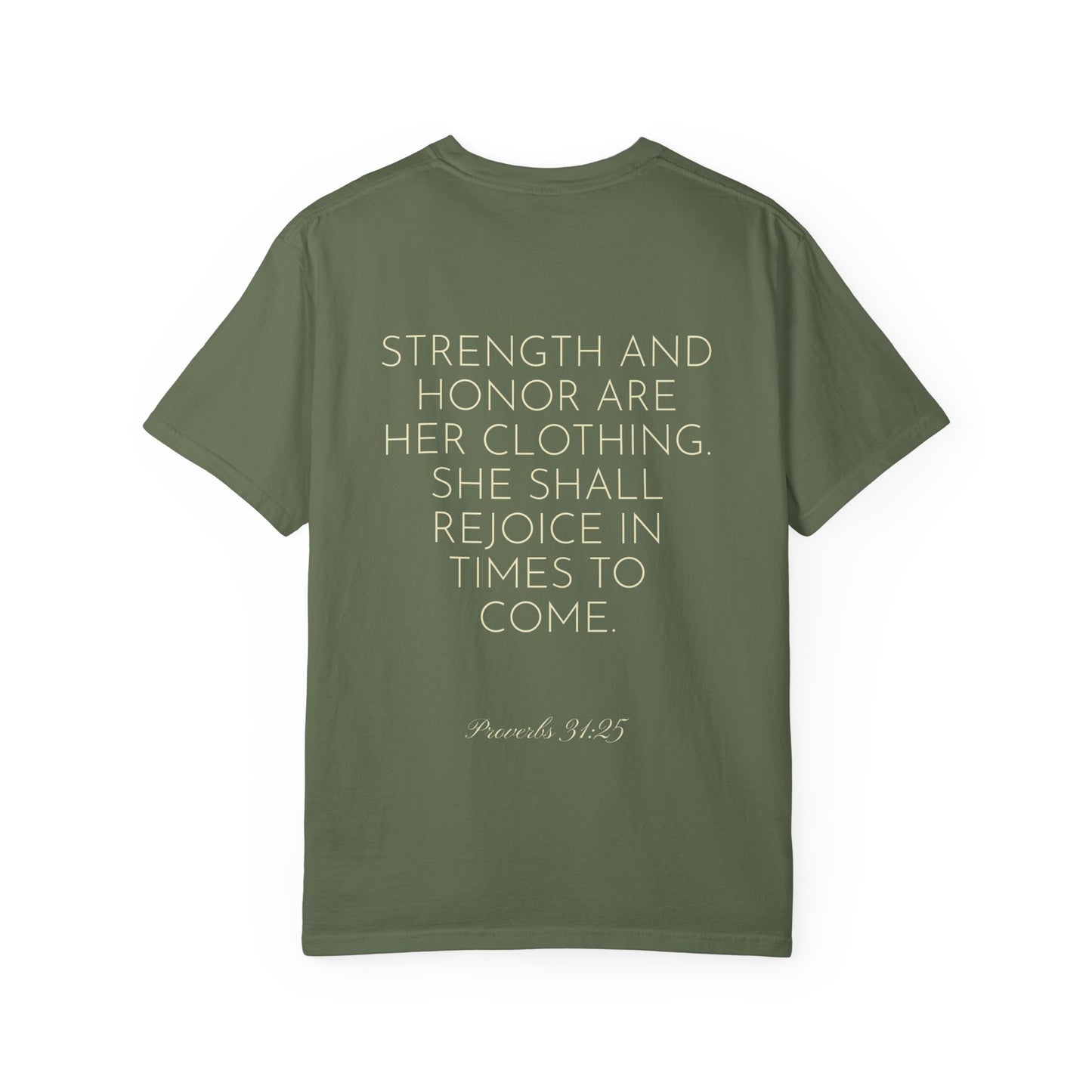 Women’s "Proverbs 31 Not Perfect" Faith Quote with Scripture Tee