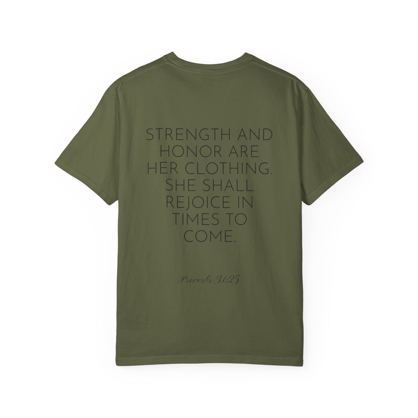 Women’s "Proverbs 31 Not Perfect" Faith Quote with Scripture Tee