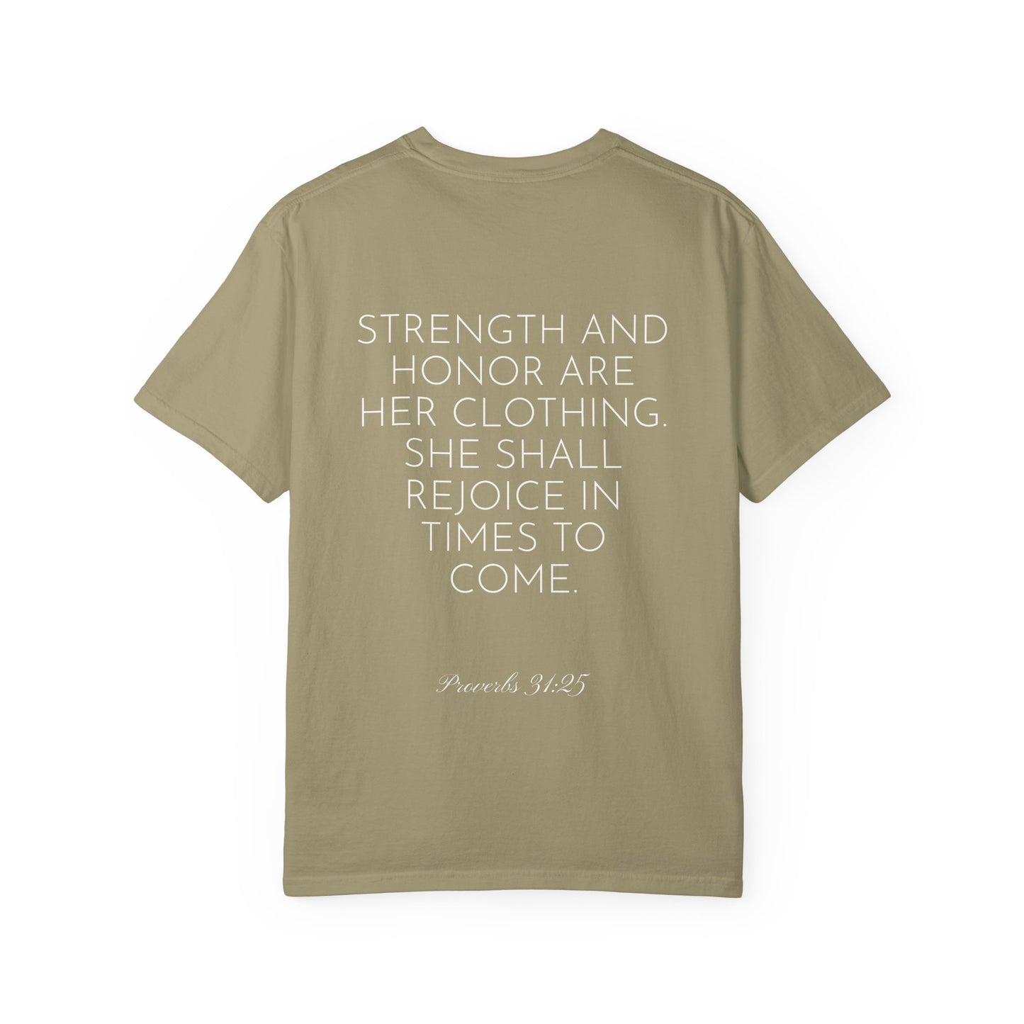 Women’s "Proverbs 31 Not Perfect" Faith Quote with Scripture Tee