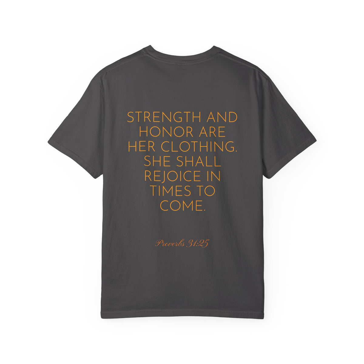 Women’s "Proverbs 31 Not Perfect" Faith Quote with Scripture Tee