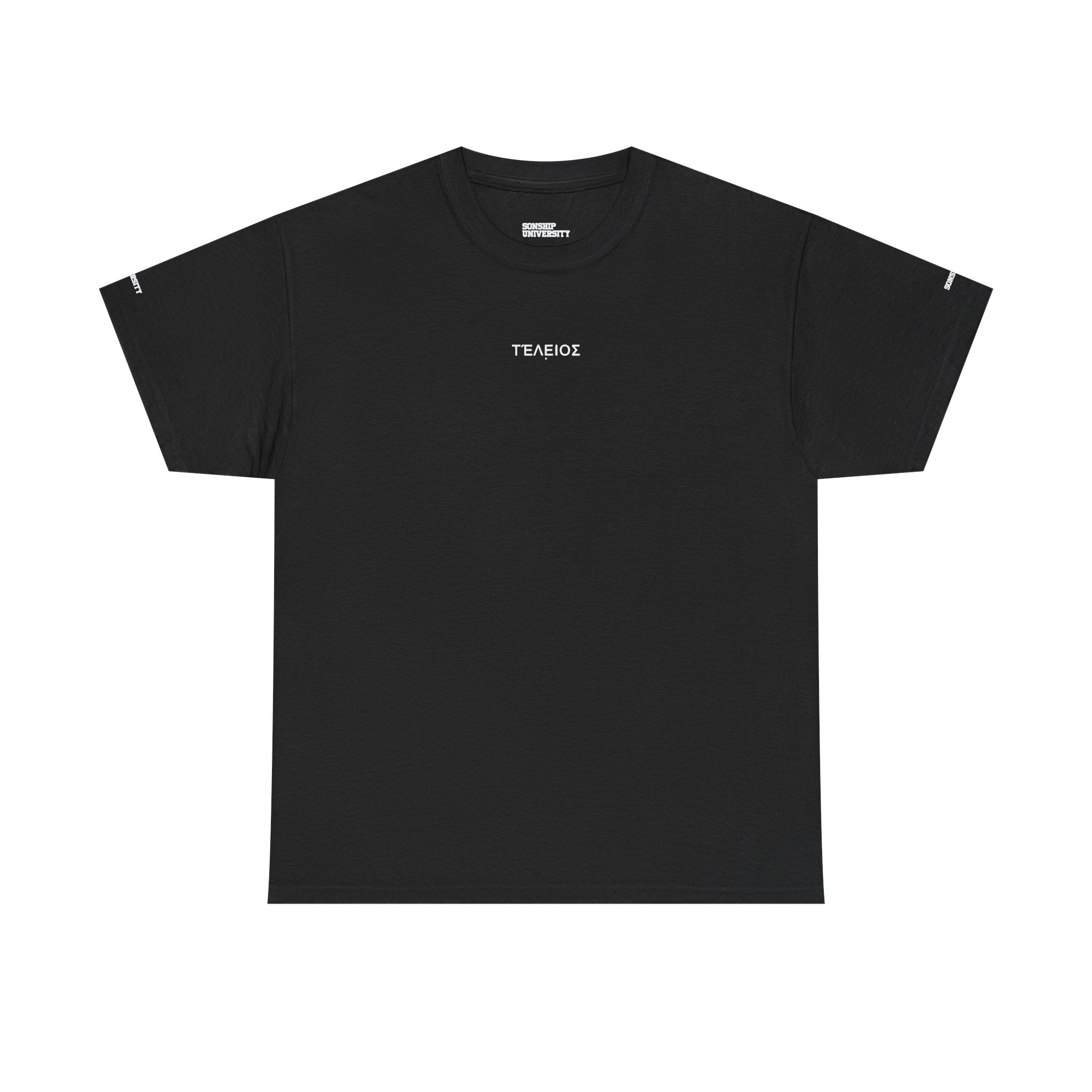'Teleios' Unisex Minimal Graphic Tee - Christian Apparel