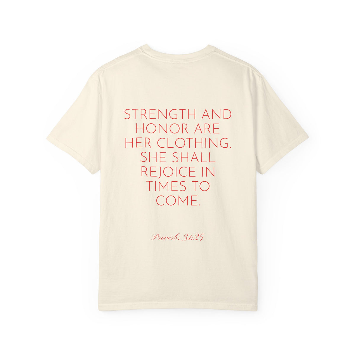 Women’s "Proverbs 31 Not Perfect" Faith Quote with Scripture Tee