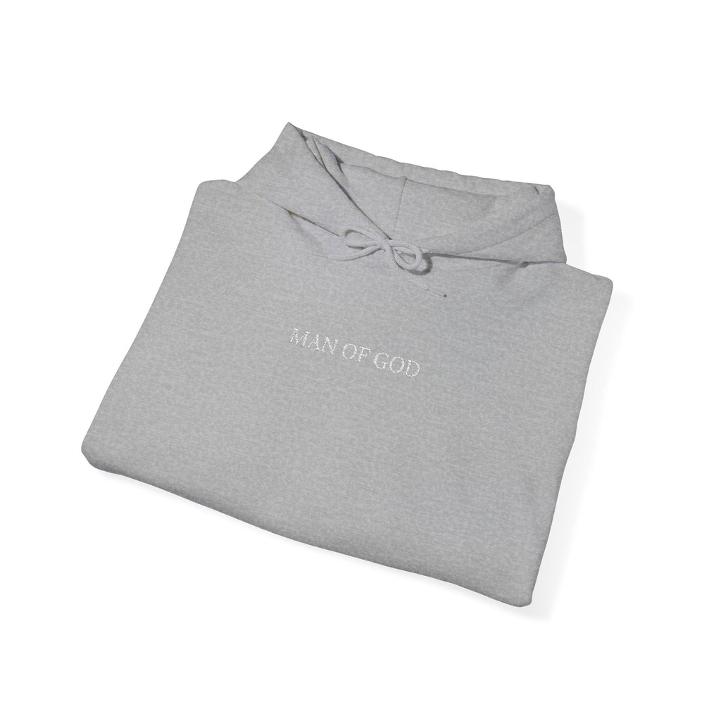 “Man of God” Premium Hoodie: Faith-Driven Men’s Sweatshirt for Strength & Purpose | Christian Streetwear for Fall & Winter | Perfect Gift for Bold Believers