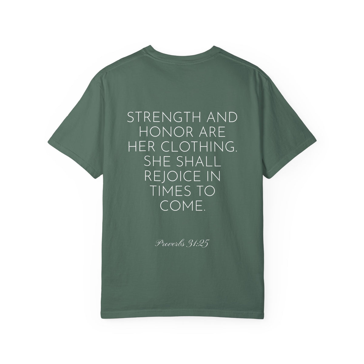 Women’s "Proverbs 31 Not Perfect" Faith Quote with Scripture Tee