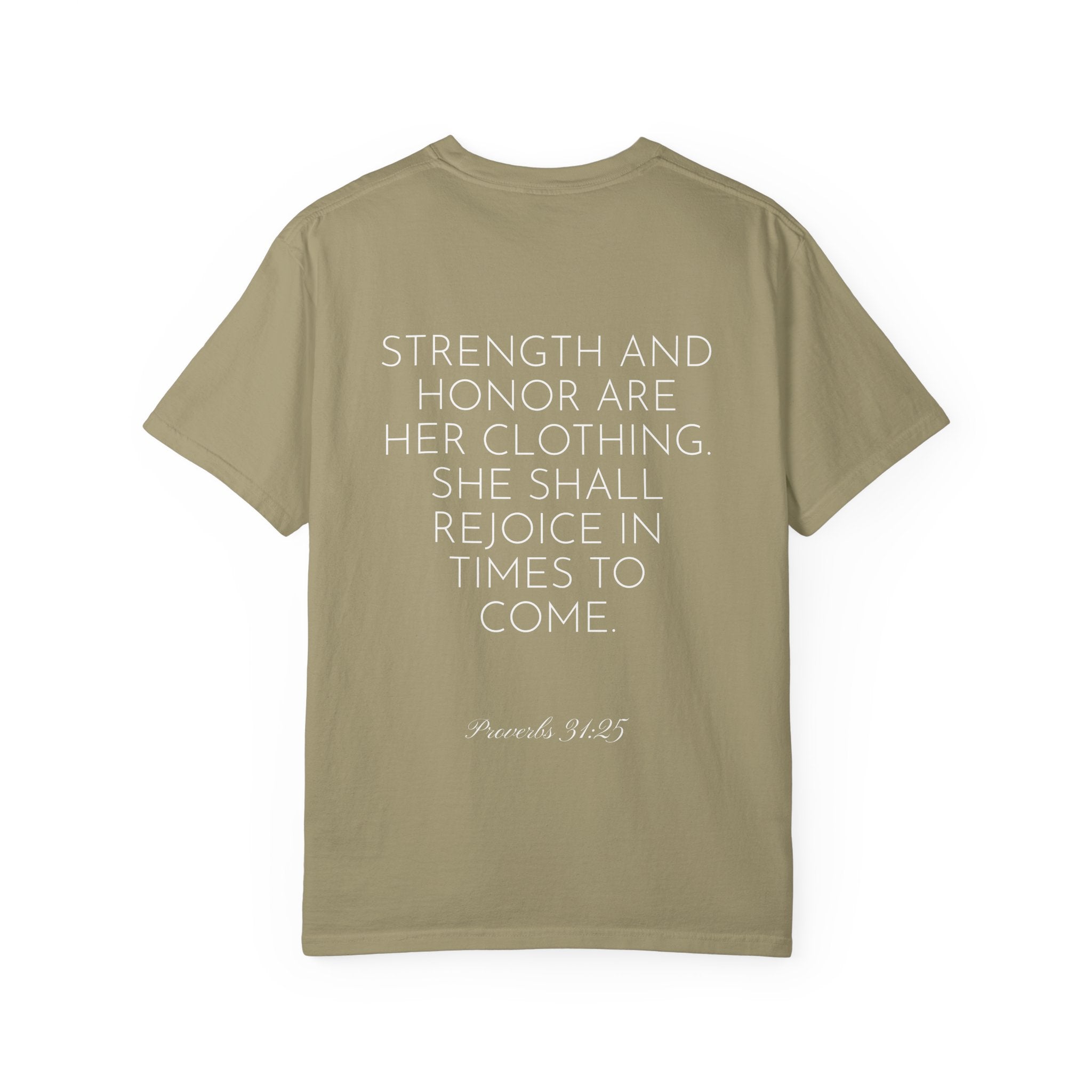 Women’s "Proverbs 31 Not Perfect" Faith Quote with Scripture Tee