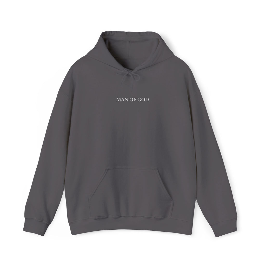 “Man of God” Premium Hoodie: Faith-Driven Men’s Sweatshirt for Strength & Purpose | Christian Streetwear for Fall & Winter | Perfect Gift for Bold Believers