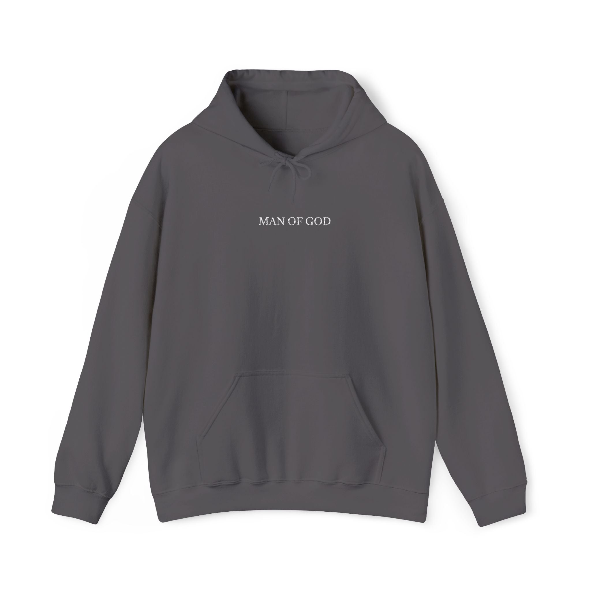 “Man of God” Premium Hoodie: Faith-Driven Men’s Sweatshirt for Strength & Purpose | Christian Streetwear for Fall & Winter | Perfect Gift for Bold Believers