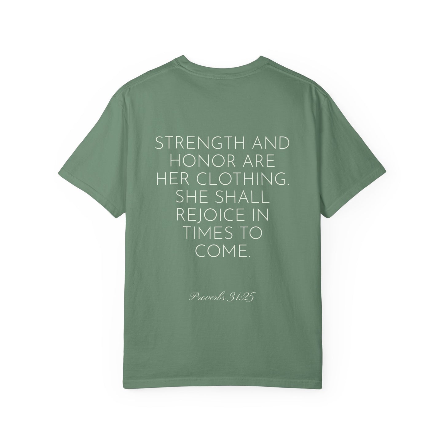 Women’s "Proverbs 31 Not Perfect" Faith Quote with Scripture Tee