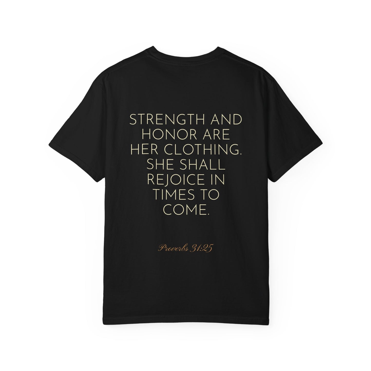 Women’s "Proverbs 31 Not Perfect" Faith Quote with Scripture Tee