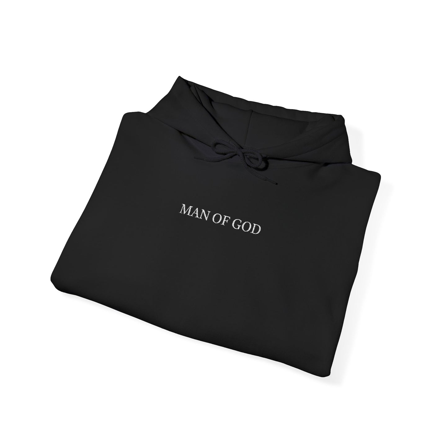“Man of God” Premium Hoodie: Faith-Driven Men’s Sweatshirt for Strength & Purpose | Christian Streetwear for Fall & Winter | Perfect Gift for Bold Believers