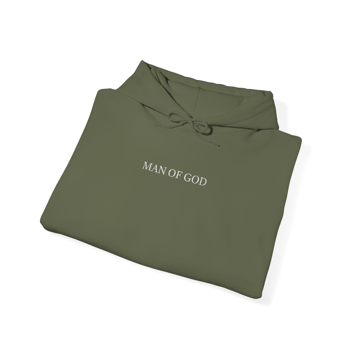 “Man of God” Premium Hoodie: Faith-Driven Men’s Sweatshirt for Strength & Purpose | Christian Streetwear for Fall & Winter | Perfect Gift for Bold Believers