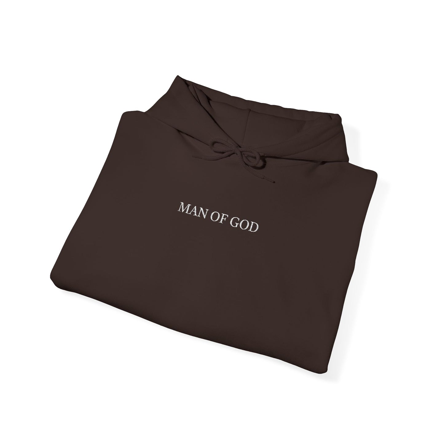 “Man of God” Premium Hoodie: Faith-Driven Men’s Sweatshirt for Strength & Purpose | Christian Streetwear for Fall & Winter | Perfect Gift for Bold Believers