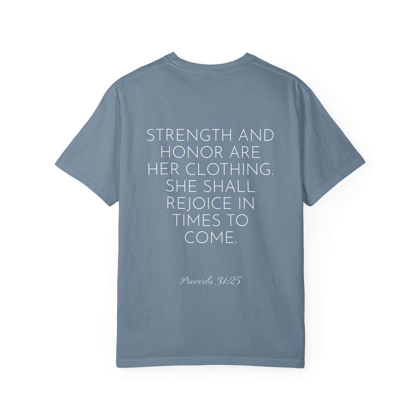 Women’s "Proverbs 31 Not Perfect" Faith Quote with Scripture Tee