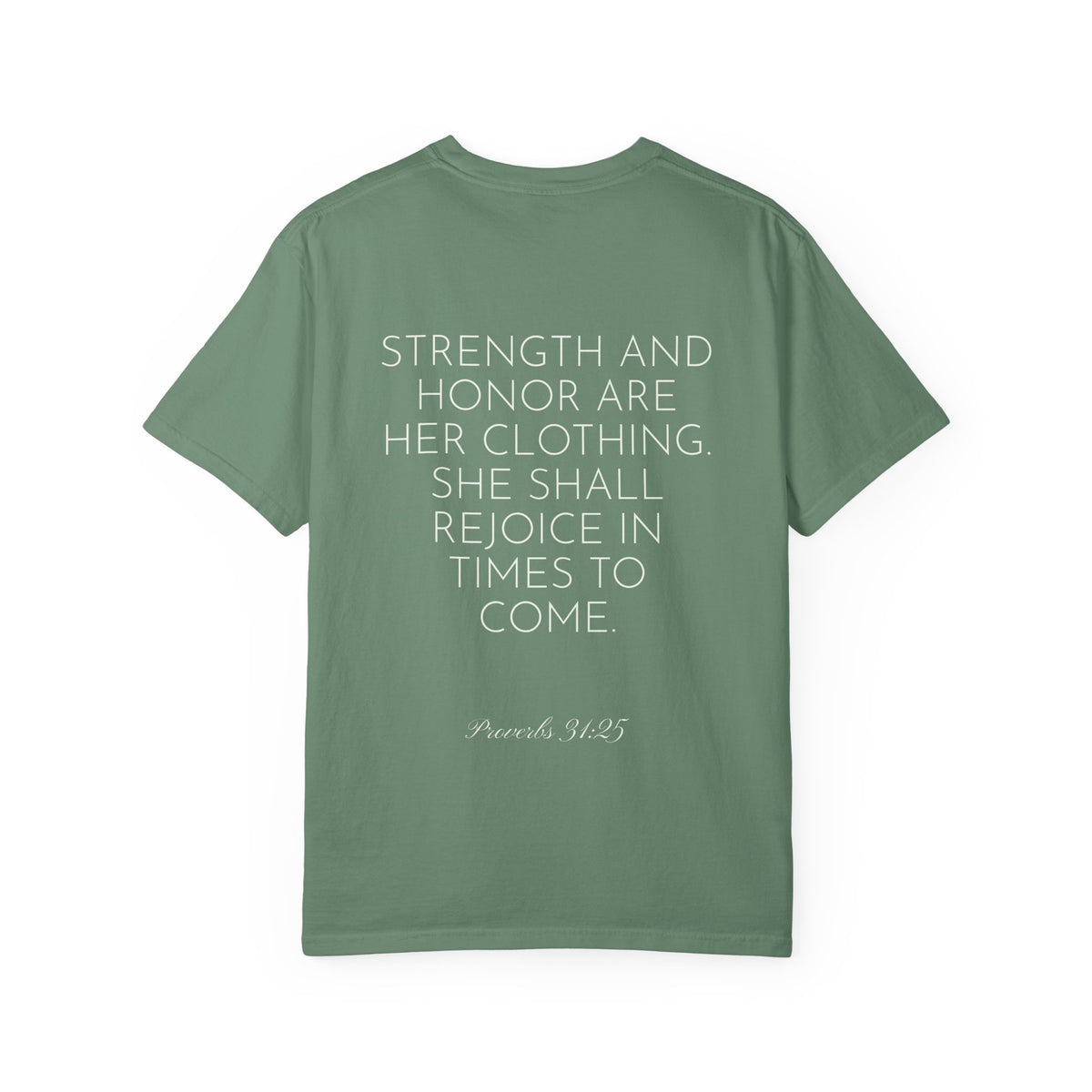 Women’s "Proverbs 31 Not Perfect" Faith Quote with Scripture Tee