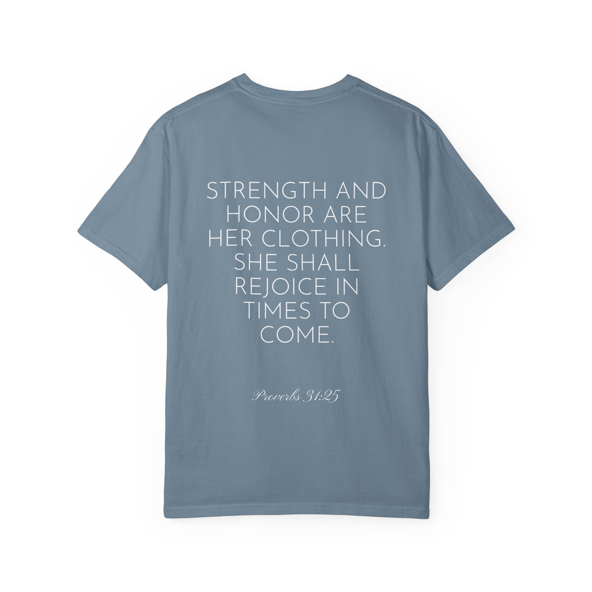Women’s "Proverbs 31 Not Perfect" Faith Quote with Scripture Tee